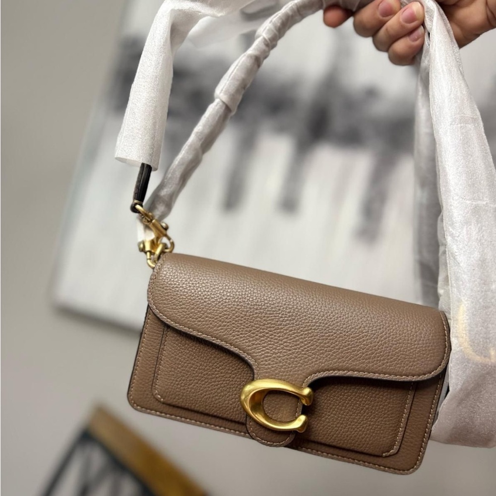 Coach Brown Leather Crossbody Bag